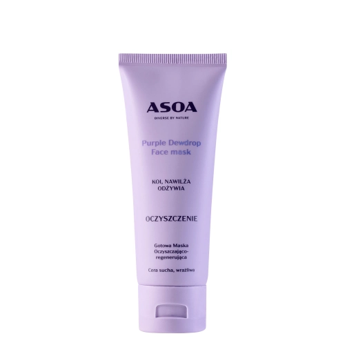 Asoa - Gesichtsmaske - Purple Dewdrop - 75 ml