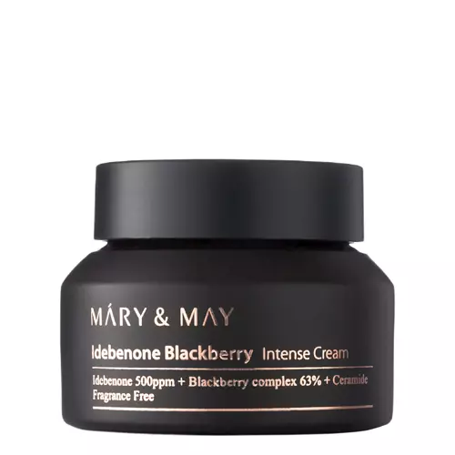 Mary&May - Idebenone Blackberry Intense Cream - Anti-Falten-Creme mit Idebenon - 70g