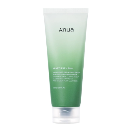 Anua - Heartleaf Quercetinol Pore Deep Cleansing Foam - Tiefenreinigender Gesichtsschaum - 150ml