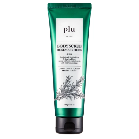 plu - Body Scrub - Körperpeeling - Rosemary Herb - 200 g