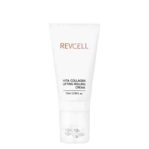REVCELL – Vita Collagen Lifting Rolling Cream – Straffende Gesichtscreme mit Roller – 70ml