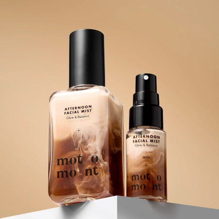 motomont - Afternoon Facial Mist - Feuchtigkeitsspendender und fixierender Make-up-Nebel - 100 ml