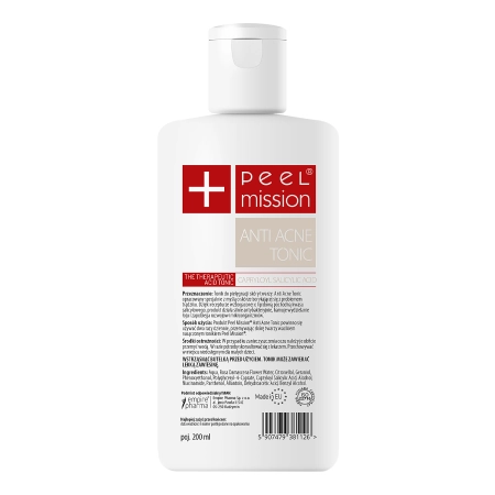 Peel Mission - Anti Acne Tonic - Lipohydroxysäure-Gesichtswasser - 200ml