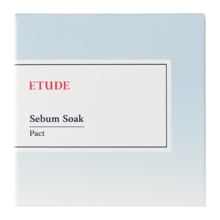 Etude House - Sebum Soak Pact - Mattierender Kompaktpuder Puder - 9.5g