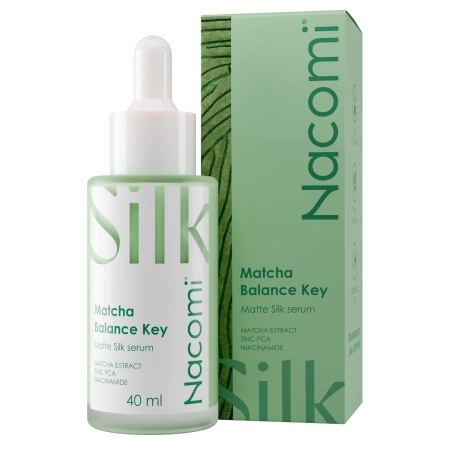 Nacomi – Matcha Balance Key – Oil Control Serum – Regulierendes Gesichtsserum – 40 ml