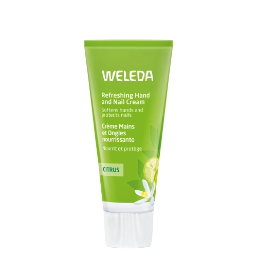WELEDA - Refreshing Hand and Nail Cream - Hand- und Nagelcreme mit Zitrusduft - 50 ml