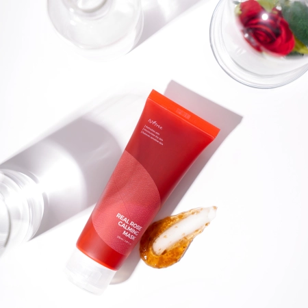 Isntree - Real Rose Calming Mask - Lindernde Rosenmaske - 100ml