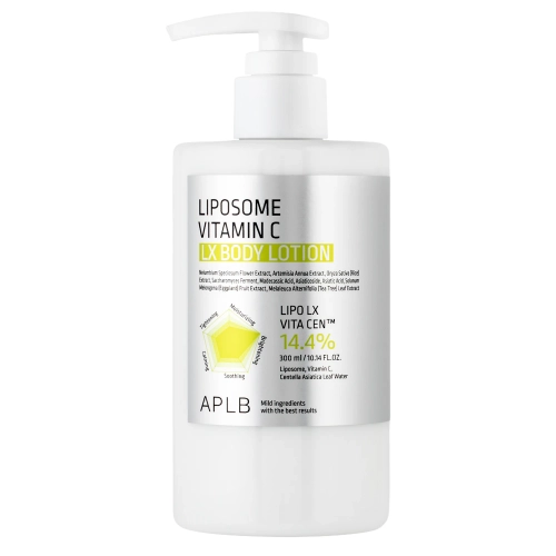 APLB - Liposome Vitamin C LX Body Lotion - Aufhellende Körperlotion mit liposomalem Vitamin C - 300 ml