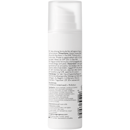 Geek & Gorgeous - A-Game 20 - Anti-Falten Serum mit Retinal 0.2% und Ectoine - 30ml