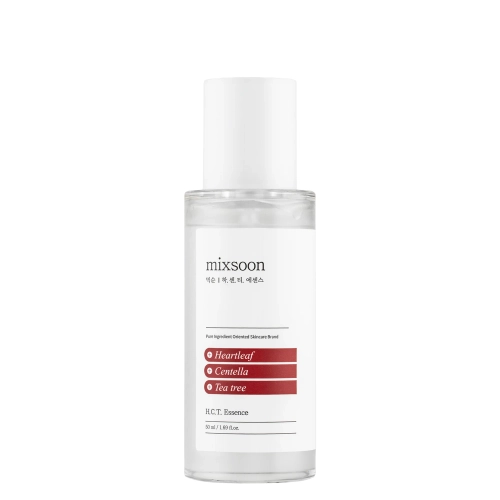 Mixsoon - H.C.T. Essence - Beruhigende Essenz mit Herzblatt, Centella Asiatica und Teebaum - 50ml