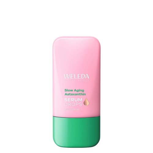 WELEDA - Slow Aging Astaxanthin Serum Drops - Anti-Aging-Serum in Tropfenform mit Astaxanthin - 30 ml