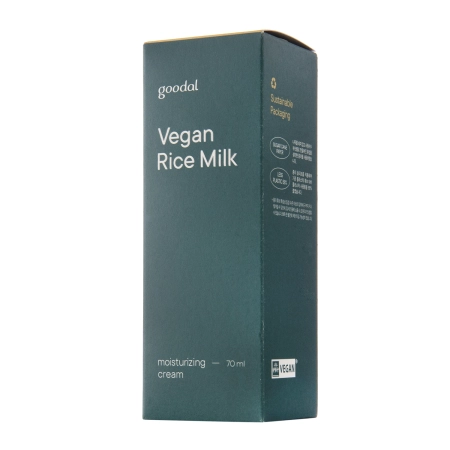 Goodal - Vegan Rice Milk Moisturizing Cream -  Vegane Feuchtigkeitscreme -70ml