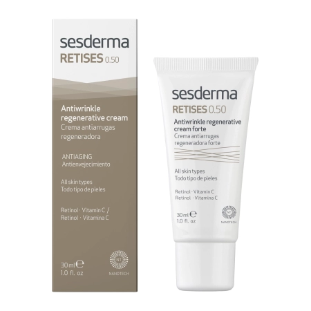 sesderma - Retises 0,5% - Regenerierende Nachtcreme fürs Gesicht - 30ml