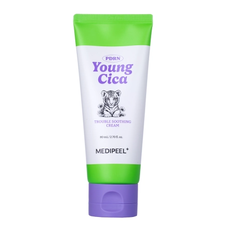 Medi-Peel - Young Cica PDRN Trouble Soothing Cream - Beruhigende Gesichtscreme - 80ml
