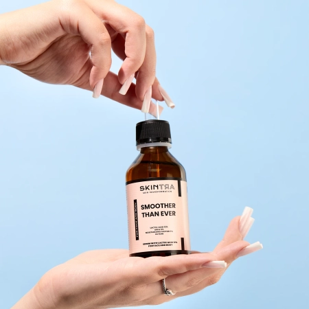 SkinTra - Smoother Than Ever - Serum mit 12% Milchsäure für Körper und Gesicht - 100ml 