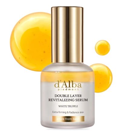 d'Alba - White Truffle Double Layer Revitalizing Serum - Revitalisierendes Serum - 30ml