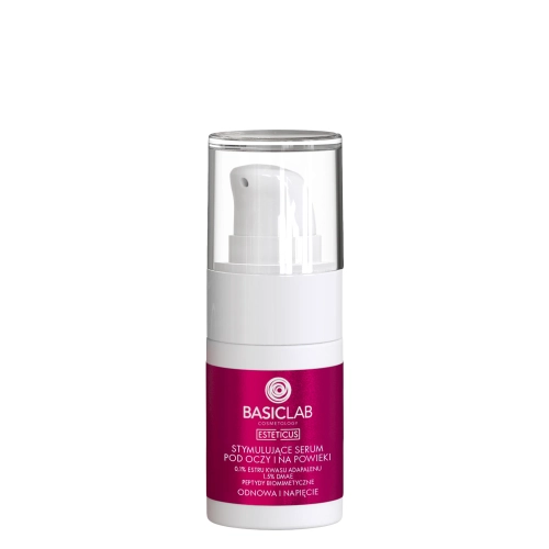 BasicLab – Stimulierendes Serum für die Augenpartie und Augenlider mit Adapinoid - 15ml