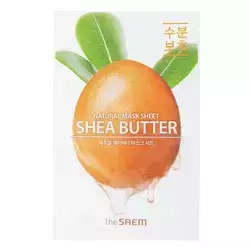 The SAEM - Natural Shea Butter Mask Sheet - Sheabutter-Maske - 21 ml
