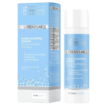 Bielenda Professional - Supremelab - Hydra Glow - Hydro Plumping Essence - Tonisierende und feuchtigkeitsspendende Essenz - 200 ml 
