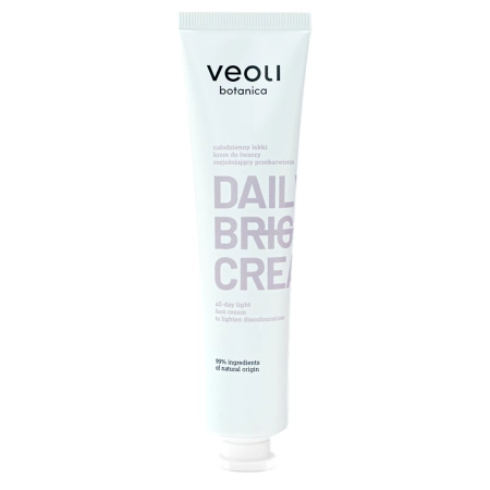 Veoli Botanica – Daily Bright Cream – Leichte Tagescreme zur Aufhellung von Hautverfärbungen – 75 ml