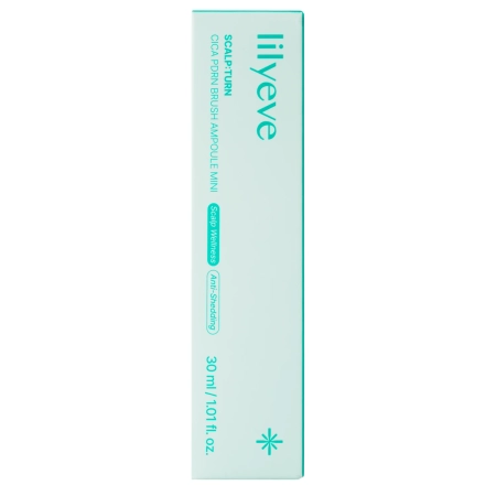 lilyeve - Scalp:Turn Cica PDRN Brush Ampoule - Ampulle gegen Schuppen für die Kopfhaut - Mini - 30 ml