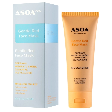 Asoa – Gesichtsmaske – Gentle Red – 75ml