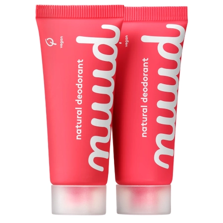 Nuud - Smarter Pack Red - Set mit natürlichen Deo-Cremes - 2 x 20 ml
