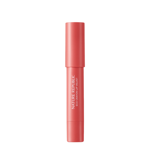 Nature Republic - By Flower Eco Crayon Lip Velvet - Lippenstift - 02 Pink Breeze - 2.8g