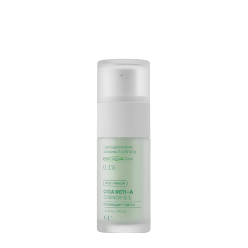 VT Cosmetics - Cica Reti-A Essenz 0.1% - Gesichtsessenz mit Retinol - 30ml