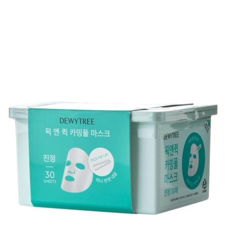 Dewytree - Pick And Quick Calming Mask Set - Lindernde Tuchmasken im Set - 300g/30pcs