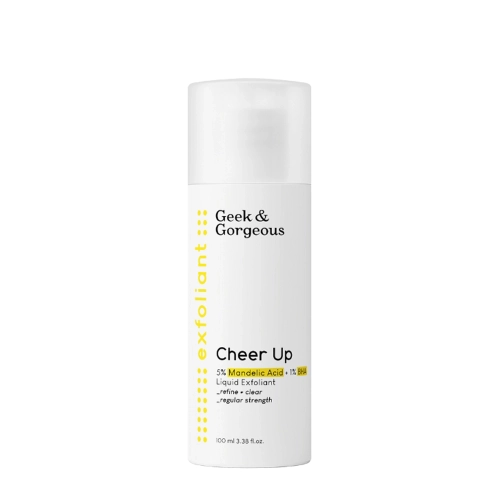 Geek & Gorgeous - Cheer Up - Mittleres Peeling für Misch- und Aknehaut mit 6% Mandelsäure und BHA - 100ml