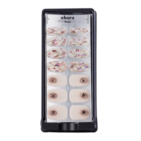 Ohora - Semicured Gel-Nagel - Gel-Nagelsticker - Audrey - 30 Stück