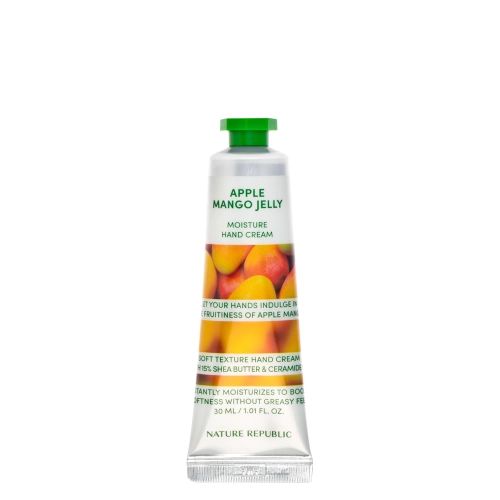 Nature Republic - Hand & Nature Apple Mango Jelly Handcreme - Handcreme - 30 ml