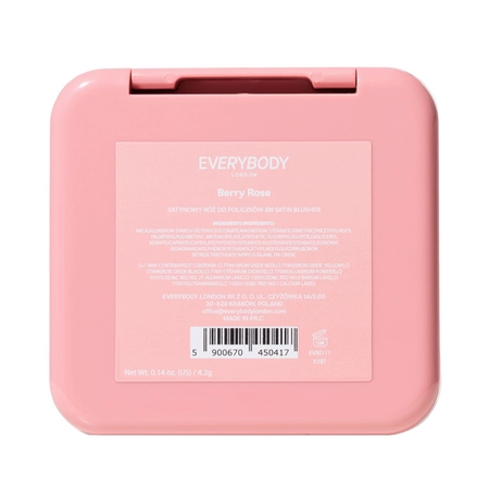 Everybody London - Satin-Rouge für die Wangen - Berry Rose - 4,2g