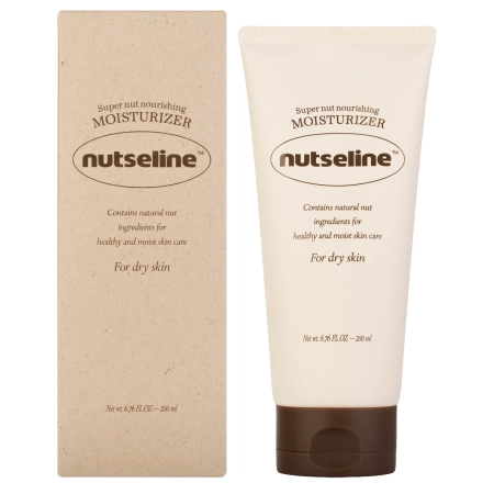 nutseline - Super Nut Nourishing Moisturizer Unscented - Pflegende und feuchtigkeitsspendende Körperlotion - Unparfümiert - 200 ml 
