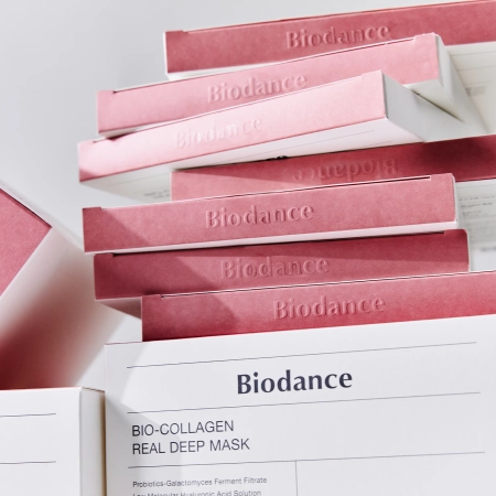 Biodance - Bio-Collagen Real Deep Mask Set - Set mit straffenden Kollagen-Gesichtsmasken - 4 Stück/34g