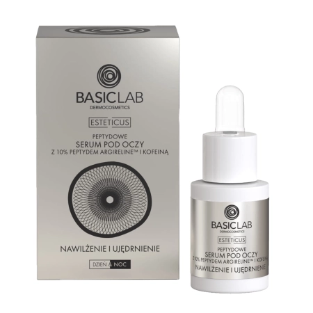 BasicLab - Esteticus - Feuchtigkeitsversorgung und Straffung - Anti-Falten-Behandlung für die Augen - 15ml