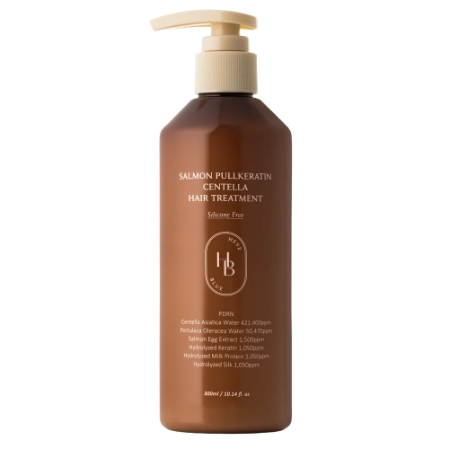 HEVEBLUE - Salmon PullKeratin Centella Hair Treatment - Regenerierende Haarspülung - 300 ml