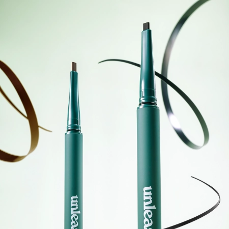 UNLEASHIA - Easy Glide Flat Eyeliner - Flacher Eyeliner - No 1 Deep Black - 0.15g