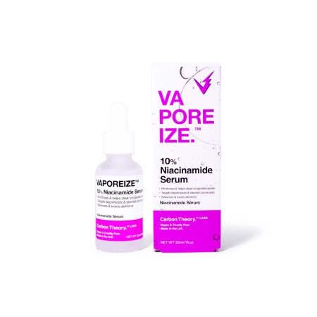 Carbon Theory - VaPOREize 20% Niacinamide Serum - Gesichtsserum mit 20% Niacinamid - 30ml