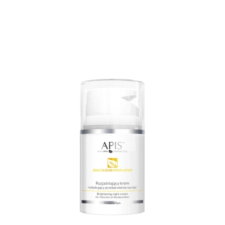 Apis - Discolouration-Stop - Brightening Night Cream for Reduction of Discolouration - Aufhellende, Verfärbungen reduzierende Nachtcreme - 50ml