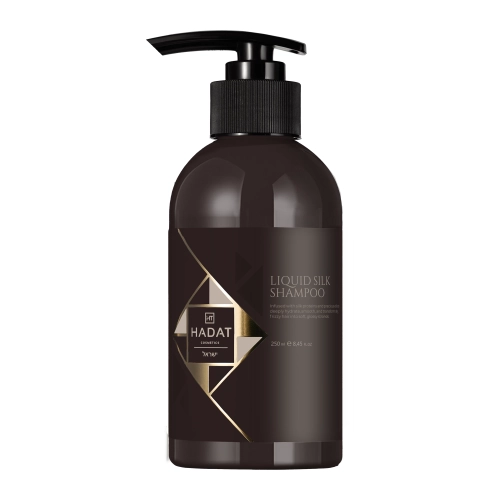 Hadat - Liquid Silk Shampoo - Shampoo mit Flüssigseide - 250 ml, Shampoo mit Emollientien,