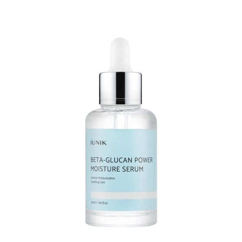 iUNIK - Beta-Glucan Power Moisture Serum -Feuchtigkeitsspendendes und linderndes Gesichtsserum - 50ml