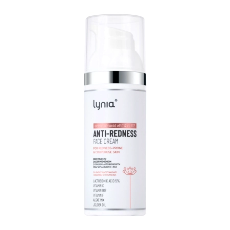 Lynia – Creme gegen Rötungen mit Lactobionsäure, den Vitaminen C und B12 - 50ml