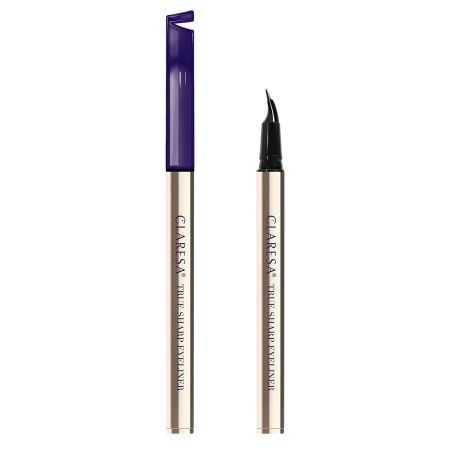Claresa - True Sharp Eyeliner - Ultrapräziser Filzstift-Eyeliner - Black 01 - 0,5 ml