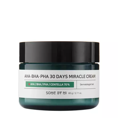Some By Mi - AHA BHA PHA 30 Days Miracle Cream - Gesichtscreme mit AHA, BHA und PHA Säuren - 60ml