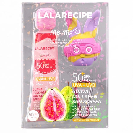 LalaRecipe - Guava Collagen Sun Cream - Glättende Sonnencreme SPF50+ PA++++ - 50ml