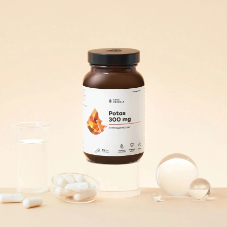 Aura Herbals - Kaliumcitrat - Kalium 300 mg - Kapseln - 60 Stück