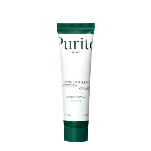 Purito Seoul - Wonder Releaf Centella Cream - Lindernde Creme mit Centella Asiatica-Extrakt - 50ml