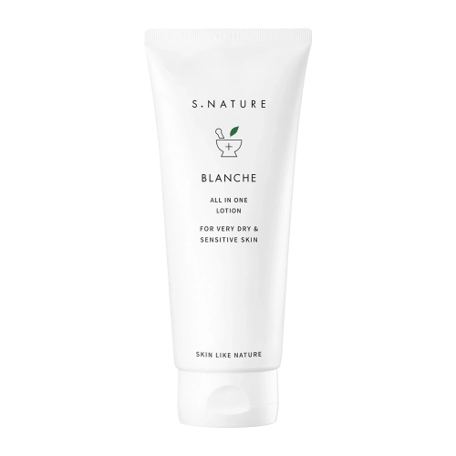 S.Nature - Blanche Lotion - Multifunktionale Leichte Lotion für Gesicht und Körper - 200ml
